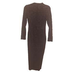 Vintage‎ Codigo Women's Black Textured Size Large Dress Whimsygoth Witchy Dark